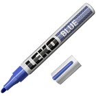 Маркер-краска строительный LEKON 11604, нитроэмаль, синий, 3 - 4 мм - Фото 2