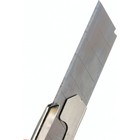 Нож универсальный Квалитет Н-18МНВФ, двухкомпонентный корпус, метал. направляющая, 18 мм - Фото 3