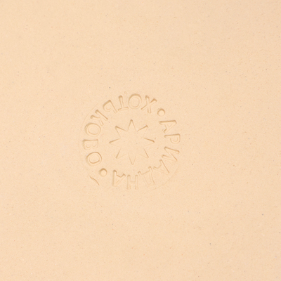 Панно "Ворона", 19,5 см, майолика