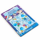 Головоломка деревянная для детей «Новый год! Приключение пингвина», 5 деталей - Фото 3