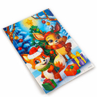 Пазл для детей магнитный деревянный «Новый год! Елка», 21×15 см, 35 элементов - Фото 4