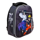 Рюкзак каркасный, 35х26х13, Naruto, чёрный, для мальчика - Фото 2