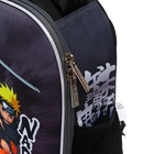 Рюкзак каркасный, 35х26х13, Naruto, чёрный, для мальчика - Фото 10