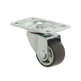 Ролик выкатной поворотный CAPPIO, TPR, d=24 мм, 4 шт.