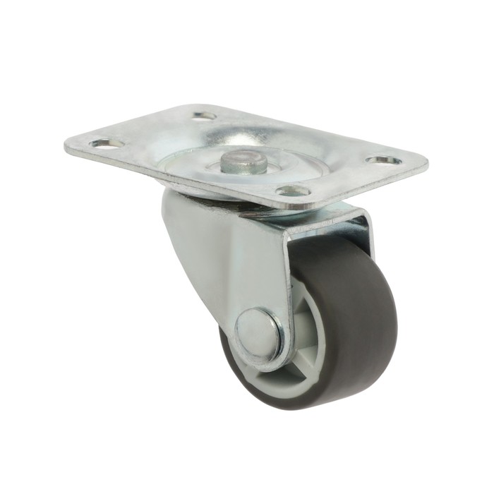 Ролик выкатной поворотный CAPPIO, TPR, d=24 мм, 4 шт.