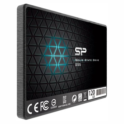 SSD Накопитель Silicon Power S55 120GB SATA III/R/W - 560/530 MB/s /TLC/SP120GBSS3S55S25