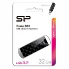 USB флеш накопитель 32 Gb Silicon Power Blaze B03 Black USB 3.0 SP032GBUF3B03V1K - фото 51610548