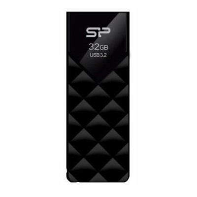 Флешка Silicon Power Blaze B03, 32 Гб, USB 3.2, черная