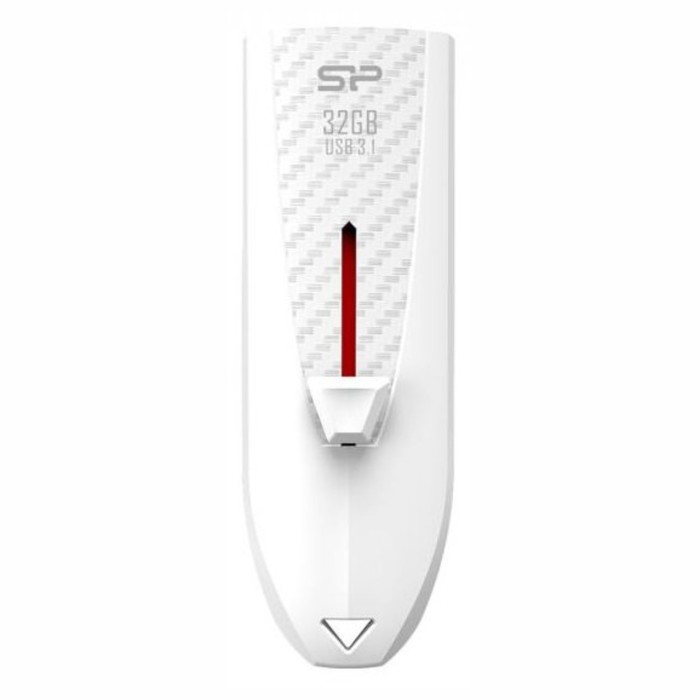 USB флеш накопитель 32 Gb Silicon Power Blaze B25 White USB 3.0 SP032GBUF3B25V1W - фото 51610558