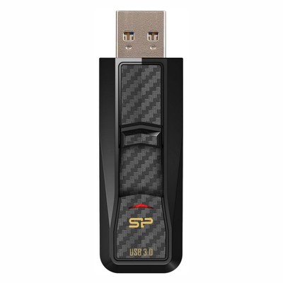 USB флеш накопитель 32 Gb Silicon Power Blaze B50 Black Carbon USB 3.0