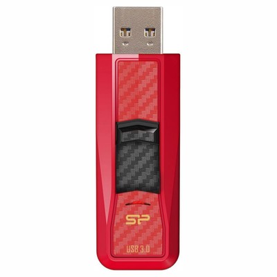 USB флеш накопитель 32 Gb Silicon Power Blaze B50 Red Carbon USB 3.0