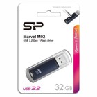 USB флеш накопитель 32 Gb Silicon Power Marvel M02 Blue USB 3.0 / SP032GBUF3M02V1B - фото 51610567