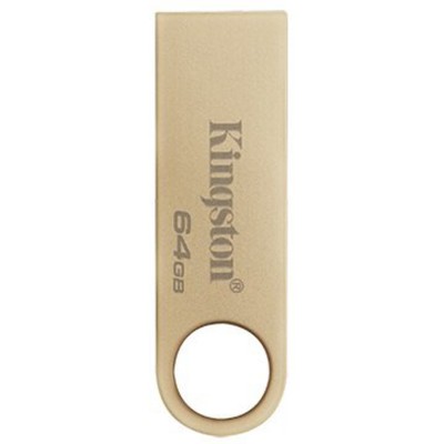 Флешка USB 64 Gb Kingston DT SE9 G3 золотистый / R220Mb/s/W100Mb/USB 3.0/DTSE9G3/6