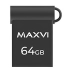 USB флеш накопитель 64 Gb Maxvi MM Dark grey мини, металл / FD64GBUSB20C10MM - фото 51610602 USB флеш накопитель 64 Gb Maxvi MM Dark grey мини, металл / FD64GBUSB20C10MM - фото 51610602