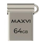 USB флеш накопитель 64 Gb Maxvi MM Metallic silver мини, металл / FD64GBUSB20C10MM - фото 51610605 USB флеш накопитель 64 Gb Maxvi MM Metallic silver мини, металл / FD64GBUSB20C10MM - фото 51610605