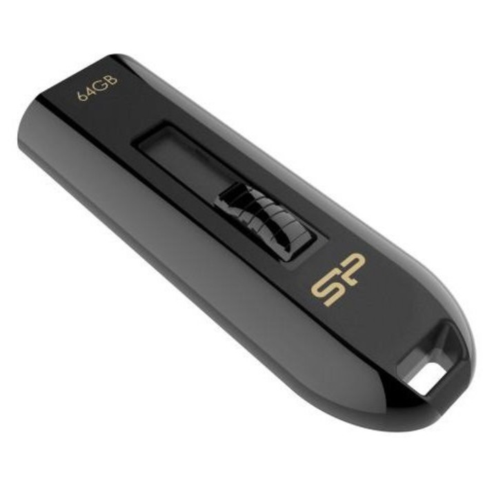 Флешка USB 64 Gb Silicon Power Blaze B21 USB 3.0 SP064GBUF3B21V1K - Фото 1