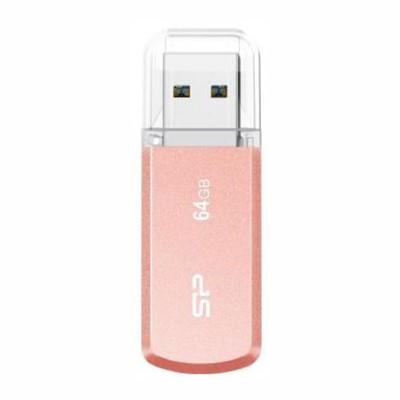 Флешка USB 64 Gb Silicon Power Helios 202 Pink USB 3.0 / алюминий / SP064GBUF3202V