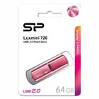 USB флеш накопитель 64 Gb Silicon Power Luxmini 720 Peach - фото 51610628