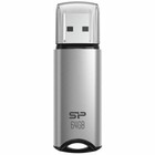 Флешка USB 64 Gb Silicon Power Marvel M02 Silver USB 3.0 / SP064GBUF3M02V1S - Фото 1