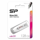 USB флеш накопитель_128 Gb Silicon Power Blaze B25 White USB 3.1 / SP128GBUF3B25V1W - фото 51610677