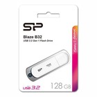 USB флеш накопитель_128 Gb Silicon Power Blaze B32 White USB 3.1 / SP128GBUF3B32V1W - фото 51610679