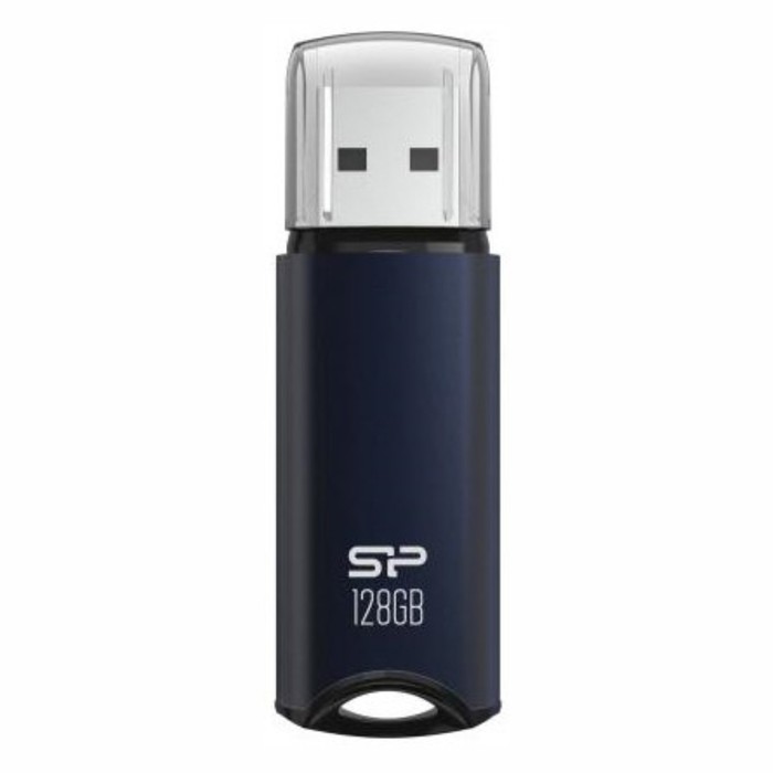 USB флеш накопитель_128 Gb Silicon Power Marvel M02 Blue USB 3.0 / SP128GBUF3M02V1B - фото 51610686