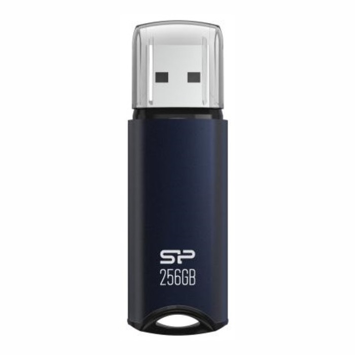 USB флеш накопитель_256 Gb Silicon Power Marvel M02 Blue USB 3.0 / SP256GBUF3M02V1B - фото 51610699