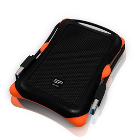 Жесткий диск 2,5" Silicon Power 1Tb A30 Armor Black USB 3.1 SP010TBPHDA30S3A