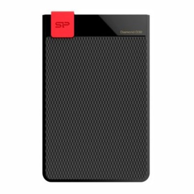 Жесткий диск 2,5" Silicon Power 2Tb D30 Diamond Slim чёрный SP020TBPHDD3SS3K