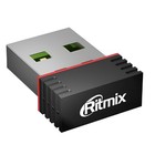 Wi-Fi-адаптер Ritmix RWA-120 Wi-Fi 4; 2.4 ГГц; 150 Мбит/с; 802.11b/g/n - Фото 1