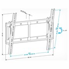 Кронштейн для LCD TV  HOLDER LCD-T4609 27" – 75", 60 кг, расстояние от стены 60мм. - Фото 2