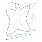 Кронштейн для LCD TV HOLDER LCDS-5049 19" – 32", 30 кг, расстояние от стены 24мм. - фото 51610943 Кронштейн для LCD TV HOLDER LCDS-5049 19" – 32", 30 кг, расстояние от стены 24мм. - фото 51610943