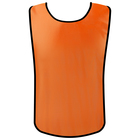 Жилет футбольный детский, р-р 36-40, оранжевый - Фото 3