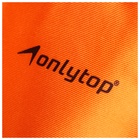 Манишка футбольная детская ONLYTOP, р. 36-40, на резинке, оранжевая 10656007