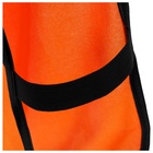 Манишка футбольная детская ONLYTOP, р. 36-40, на резинке, оранжевая 10656007