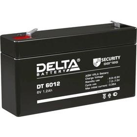 Аккумуляторная батарея Delta DT 6012 (6V / 1,2Ah)