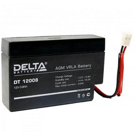 Аккумуляторная батарея Delta DT 12008 (T13) (12V / 0,8Ah)