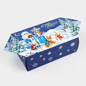 Сборная коробка–конфета «Сказочный Новый год», 14 х 22 х 8 см, Новый год
