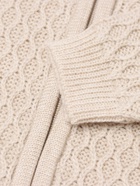 Джемпер детский вязаный MINAKU, рост 68-74 см, бежевый - Фото 9