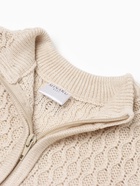 Джемпер детский вязаный MINAKU, рост 80-86 см, бежевый - Фото 8