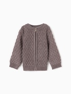 Джемпер детский вязаный MINAKU, рост 68-74 см, цвет кофейный - Фото 8