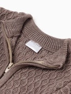 Джемпер детский вязаный MINAKU, рост 68-74 см, цвет кофейный - Фото 9