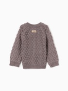 Джемпер детский вязаный MINAKU, рост 68-74 см, цвет кофейный - Фото 11