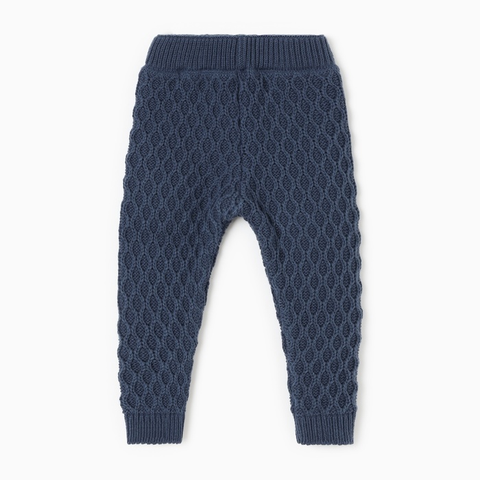 

Брюки детские вязаные MINAKU, цвет синий, рост 86-92 см