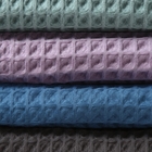 Полотенце вафельное банное «Этель» Boho, 45×90 см, хлопок 100%, тёмно-серое - Фото 8