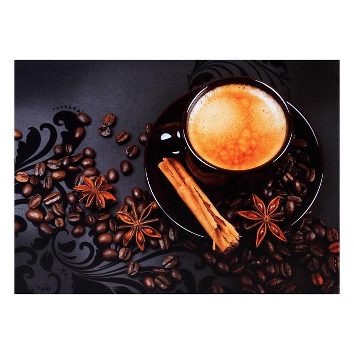 

Картина на холсте "Кофе с корицей" 50*70 см