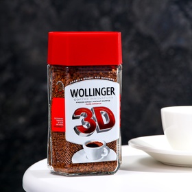 Кофе WOLLINGER 3D растворимый, 95 г 9408901