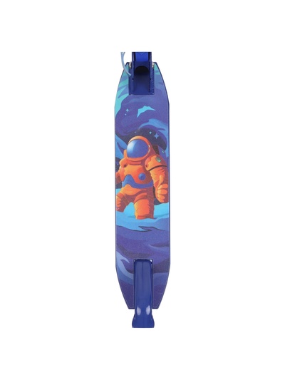 Самокат городской GRAFFITI Comfort 120, складной, колёса PU 120 мм, ABEC 7 Carbon, синий