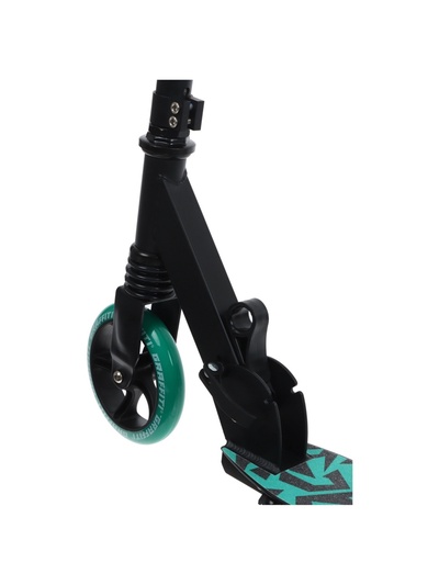 Самокат городской GRAFFITI Comfort Lux 145, колёса PU 145 мм, с передним амортизатором, ABEC 9 Carbon