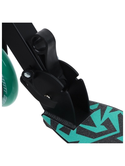 Самокат городской GRAFFITI Comfort Lux 145, колёса PU 145 мм, с передним амортизатором, ABEC 9 Carbon